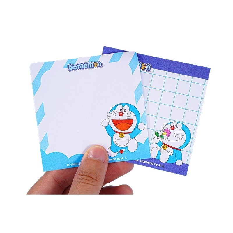 Stationery Supplier - 4pcs 도라에몽 스티커 메모 애니메이션 학교