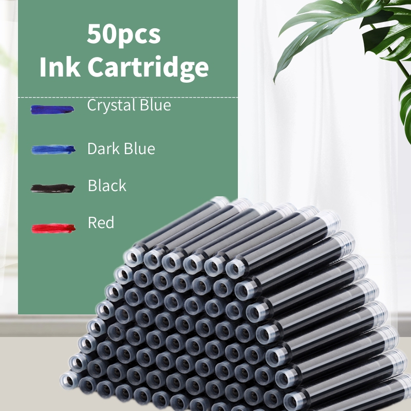 Gel Ink Pen Set - 2.6/3.4mm 일회용 만년필 잉크 카트리지 펜