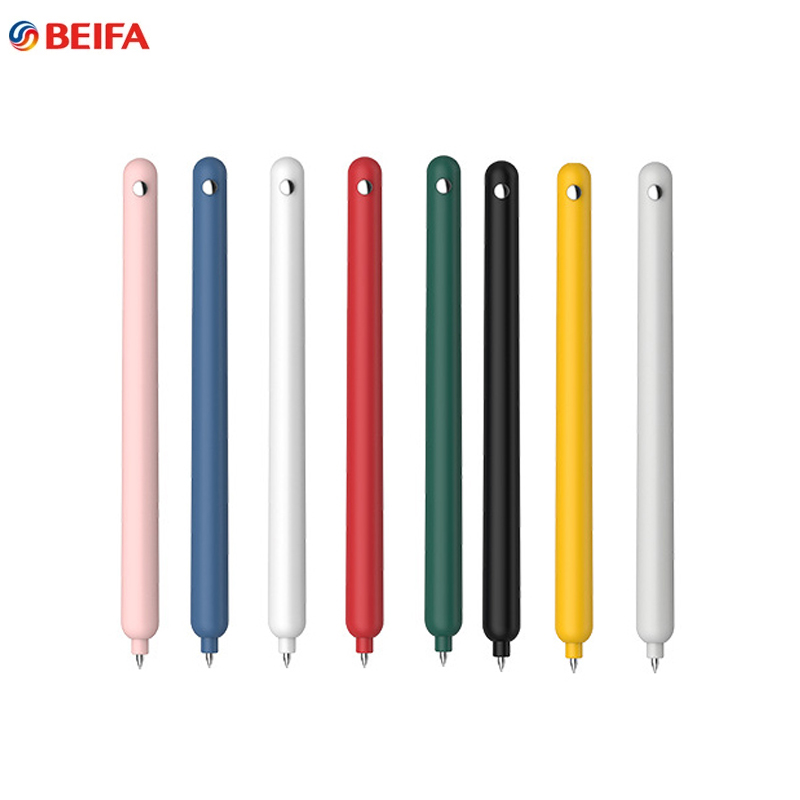 Office Stationery Supply Business - BeiFa 간단한 회전 젤 펜, 블랙