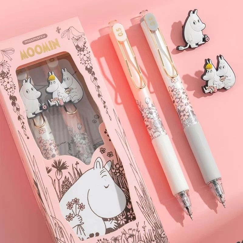 Stationery Supplier - 무민 귀여운 접이식 젤 펜 0.5mm