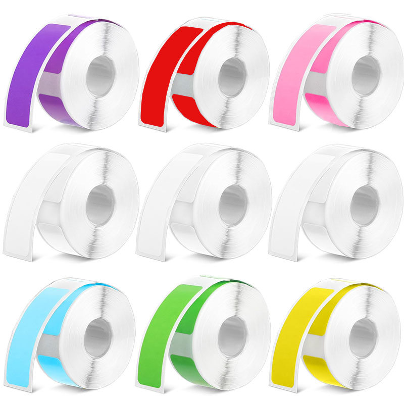 Label Printer Tape - P15 라벨 프린터 스티커 12*40mm 열전사