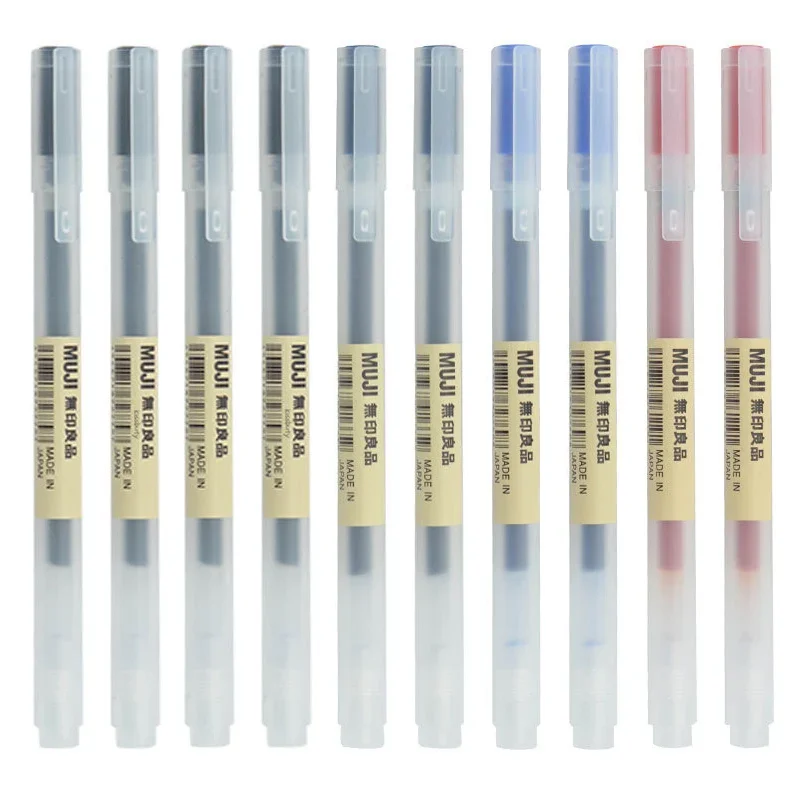 Office Stationery Supply Business - 10-30 개/대 0.38/0.5mm 젤 펜 검정/파랑