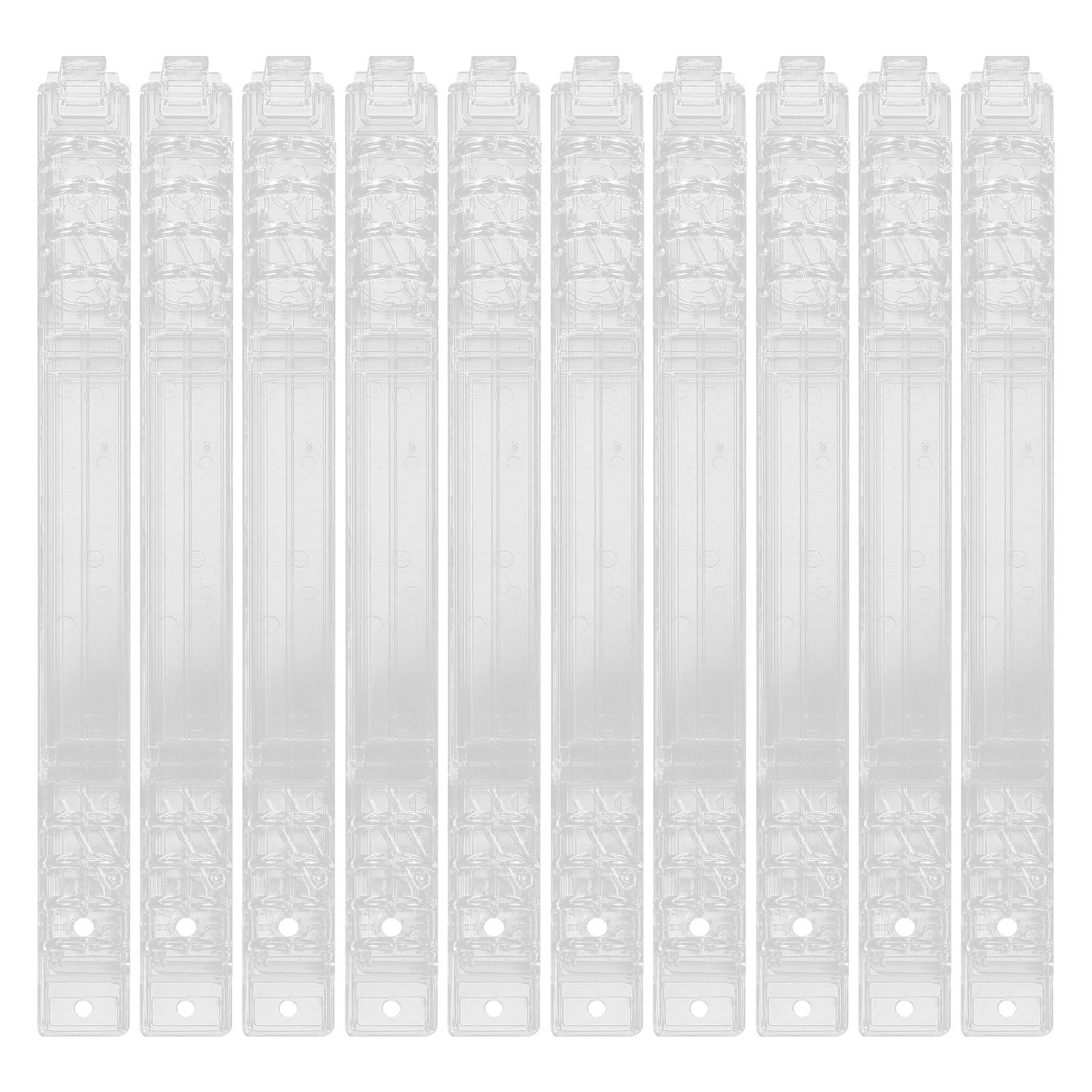 Binding Comb Plastic - 10개입 루즈리프 바인더 링, 스파이럴 바인딩