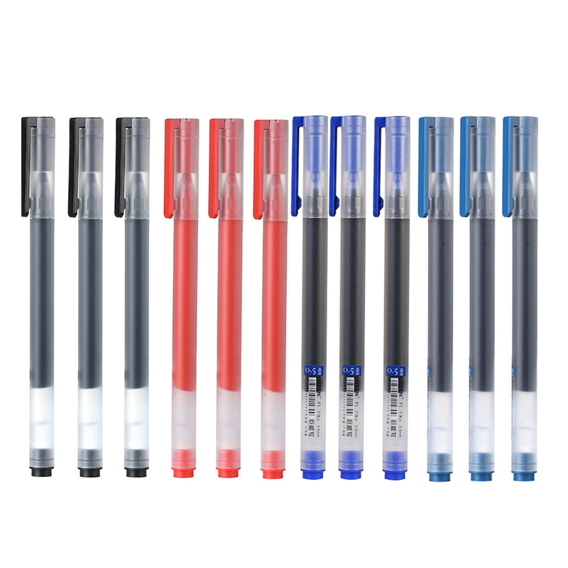 Office Stationery Supply Business - 12/6 개/몫 젤 펜 0.5MM 잉크
