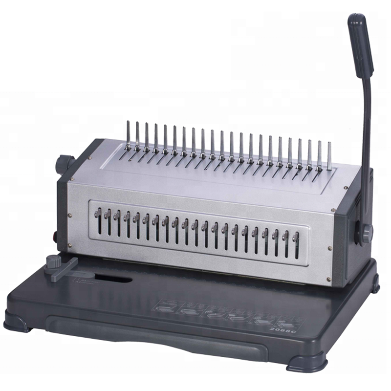 Binding Comb Plastic - 플라스틱 사무용 수동 A4 제본기 (WD-2088C)