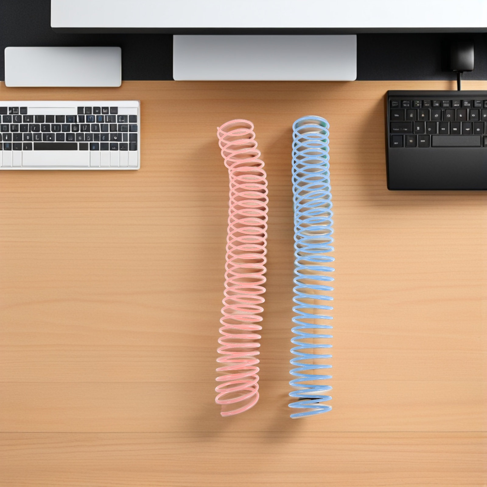 Binding Comb Plastic - 8Pcs 플라스틱 나선형 바인딩 코일 35Mm