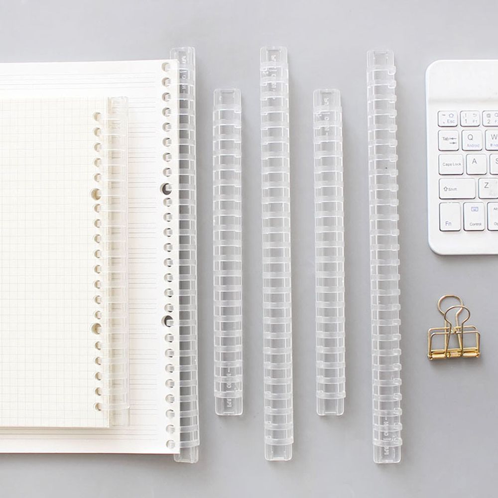 노트북 앨범 스크랩북 바인더 원형 링 루즈리프 북 바인 - Binding Comb Plastic 리뷰 및 가격