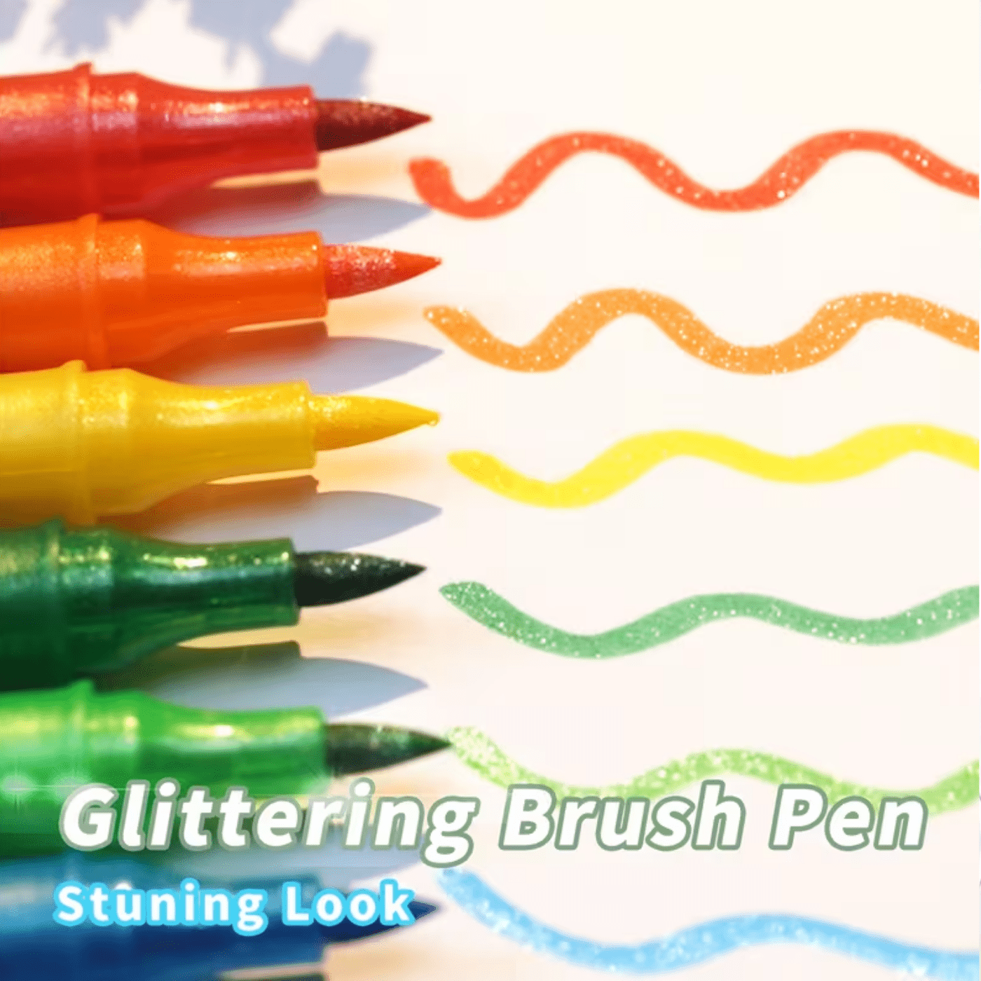 24/48 컬러 양면 글리터 펜(빠른 건조 젤 잉크 포 - Gel Ink Pen Set 리뷰 및 가격