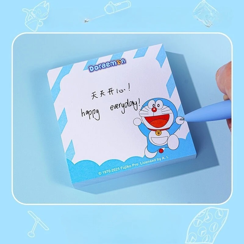 4pcs 도라에몽 스티커 메모 애니메이션 학교 사무용품 - Stationery Supplier 리뷰 및 가격
