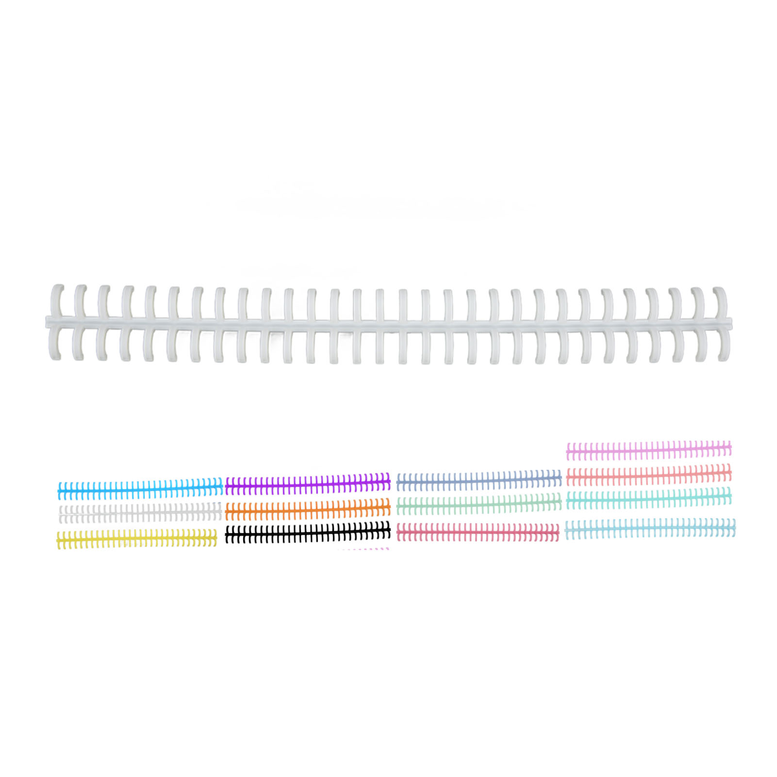 10개입 30홀 루즈리프 바인딩 스파인, 절단 가능,  - Binding Comb Plastic 리뷰 및 가격