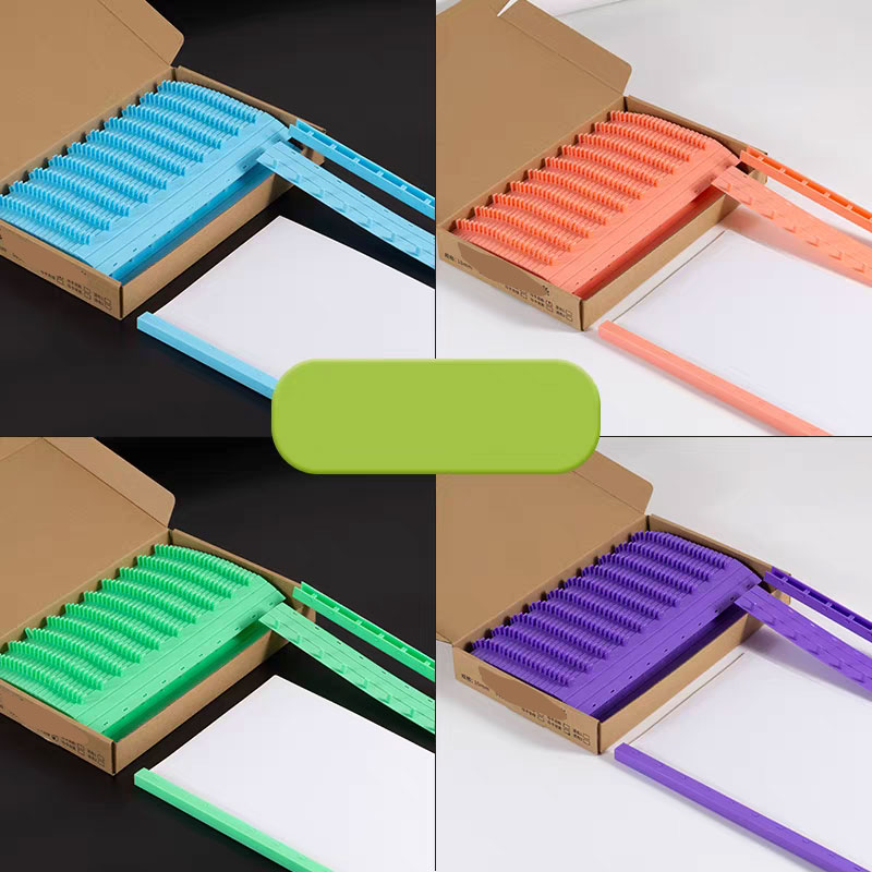 50개 10홀 PVC 바인딩 스트립 콤 바인딩 기계 바 - Binding Comb Plastic 리뷰 및 가격