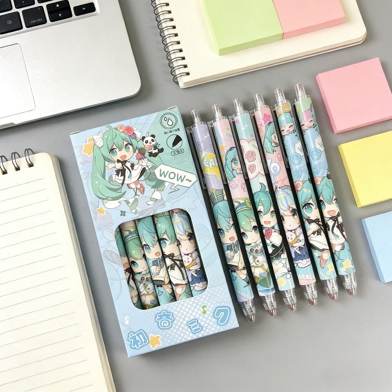 하츠네 미쿠 속건성 젤 펜 학생들이 질문을 작성할 수  - Gel Ink Pen Set 리뷰 및 가격