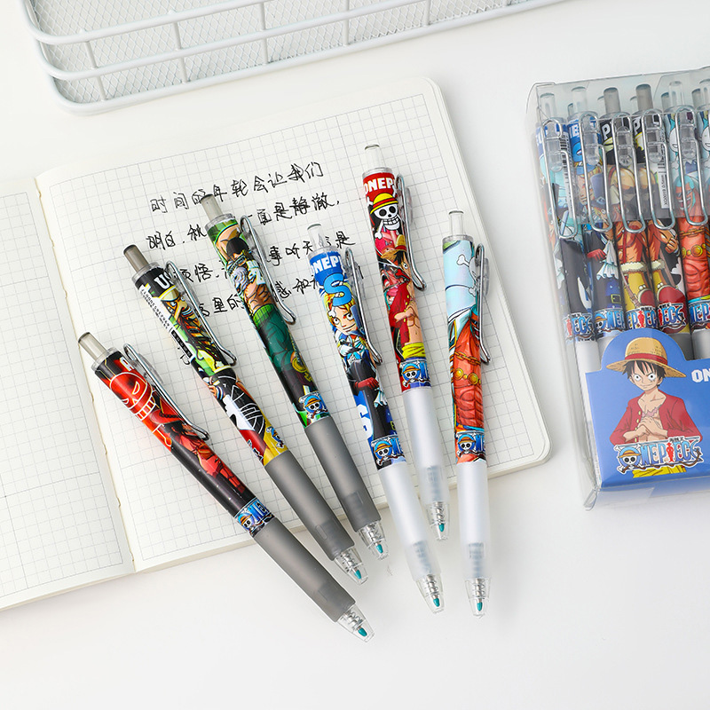 애니메이션 원피스 12/24개 블랙 잉크 펜 세트 만화 - Gel Ink Pen Set 리뷰 및 가격