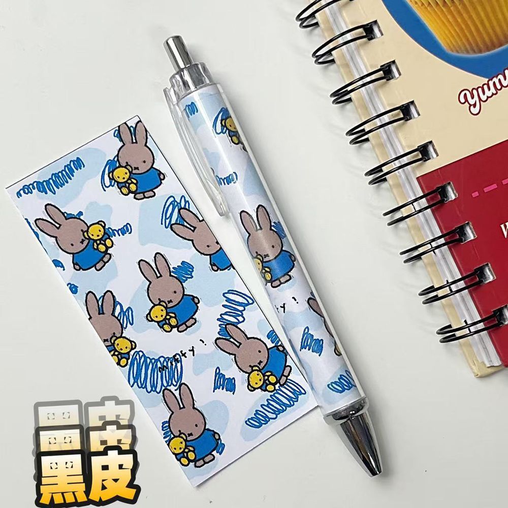 새로운 미피 토끼 프레스 젤 펜 고채도 귀여운 인스타  - Stationery Supplier 리뷰 및 가격
