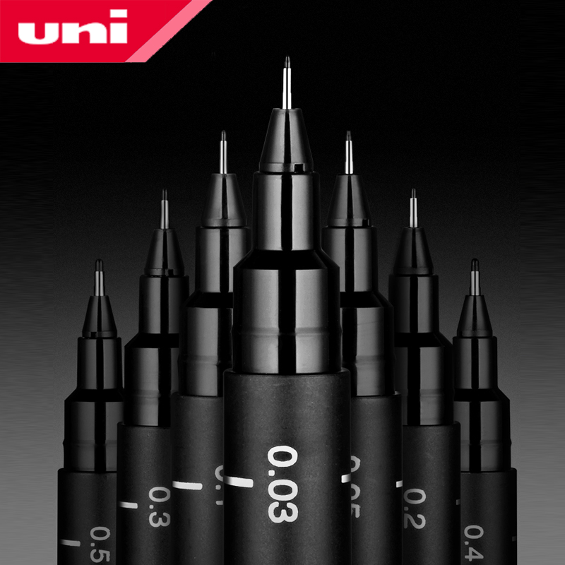 유니 니들 젤 펜 안료 라이너 펜 세트, 핸드 페인팅  - Gel Ink Pen Set 리뷰 및 가격