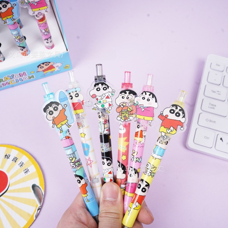 48 개/상자 크레용 신찬 포인트 펜 만화 잉크 젤 펜 - Stationery Supplier 리뷰 및 가격