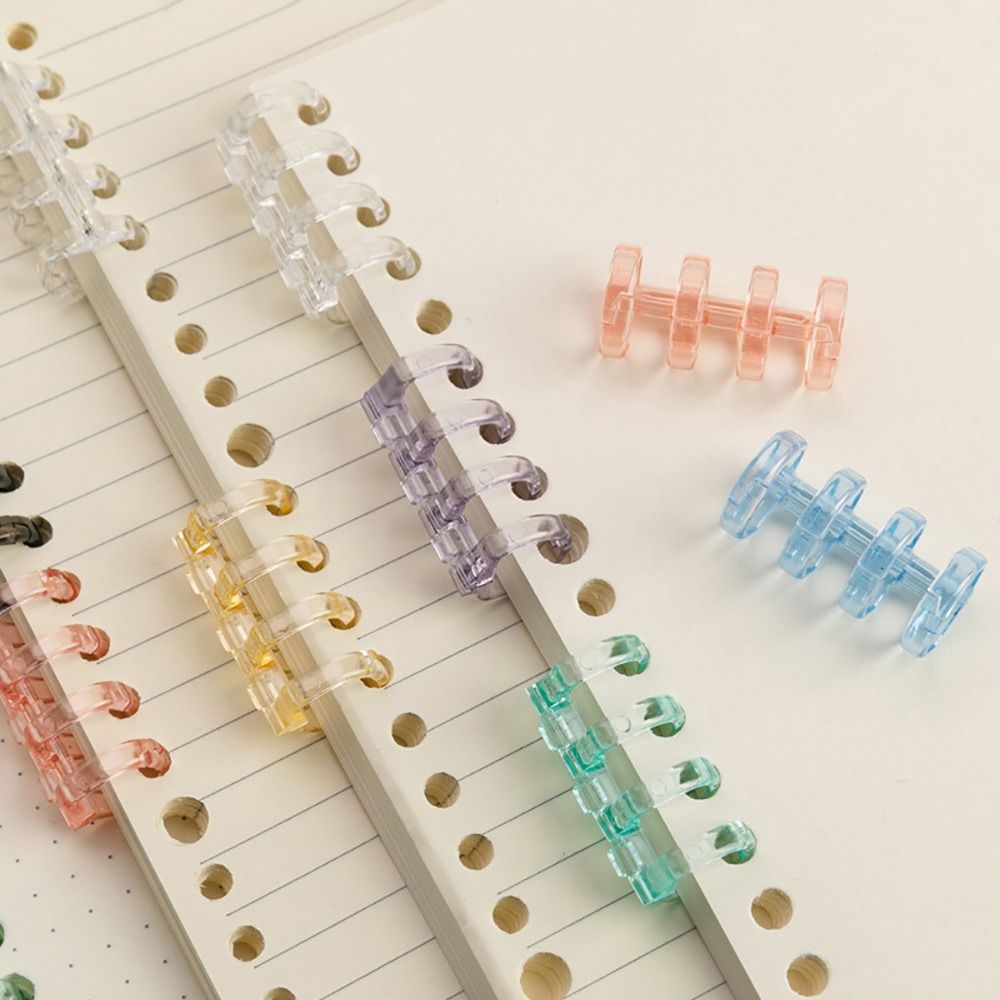 10개 바인딩 스파인 스냅 스플릿 바인더 링 학습 카드 - Binding Comb Plastic 리뷰 및 가격