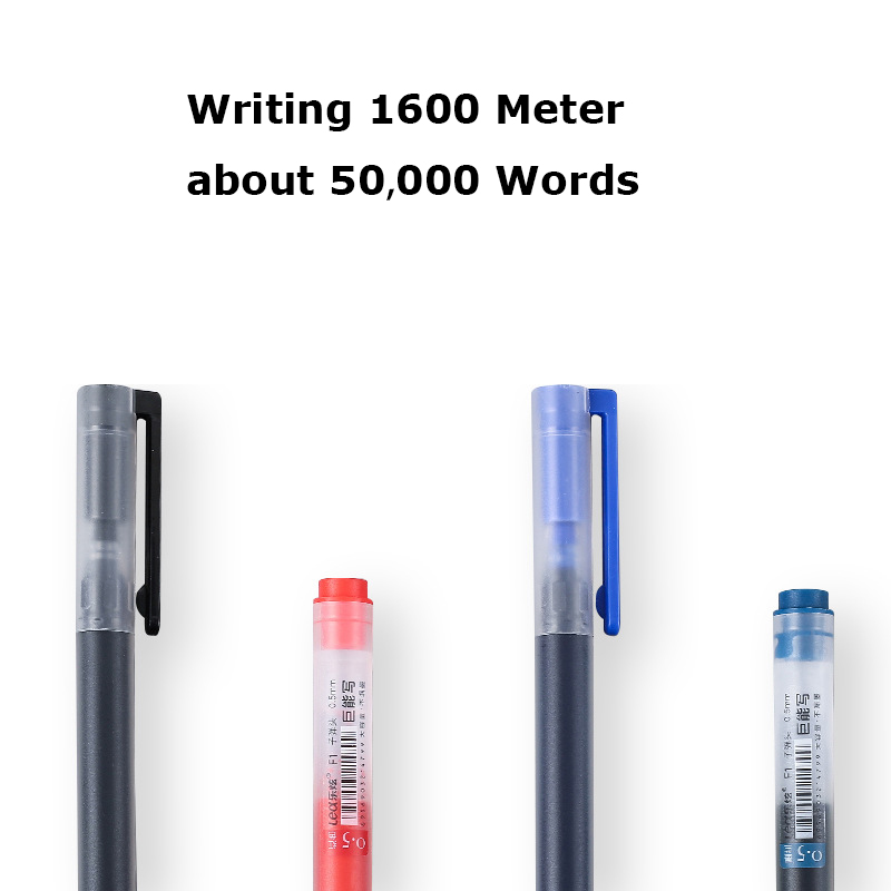 12/6 개/몫 젤 펜 0.5MM 잉크 슈퍼 내구성 로 - Office Stationery Supply Business 리뷰 및 가격