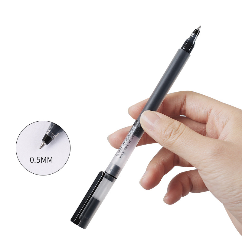 12/6 개/몫 젤 펜 0.5MM 잉크 슈퍼 내구성 로 - Office Stationery Supply Business 리뷰 및 가격