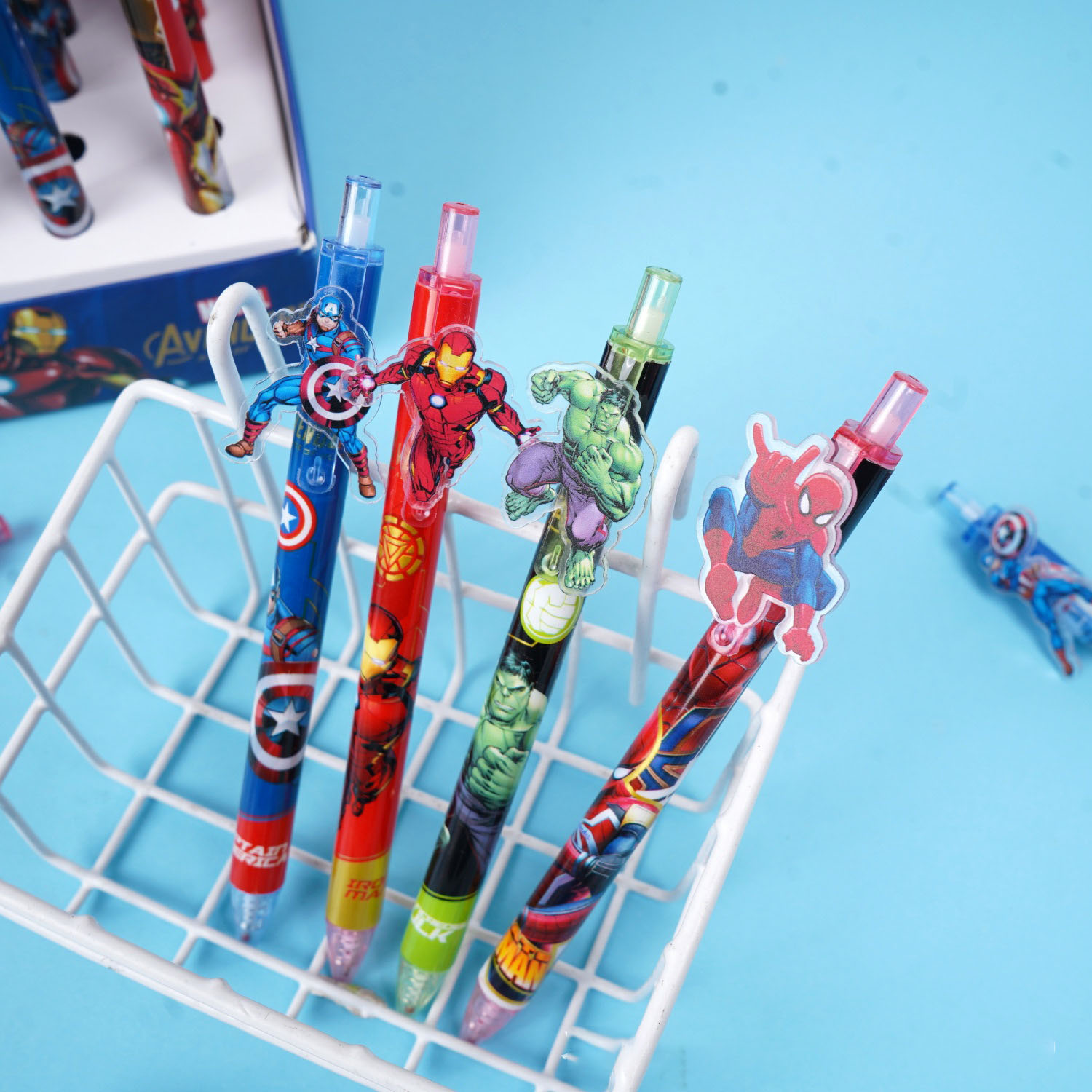 12/48pcs 마블 젤 펜용 빠른 건조 펜, 학생용  - Stationery Supplier 리뷰 및 가격