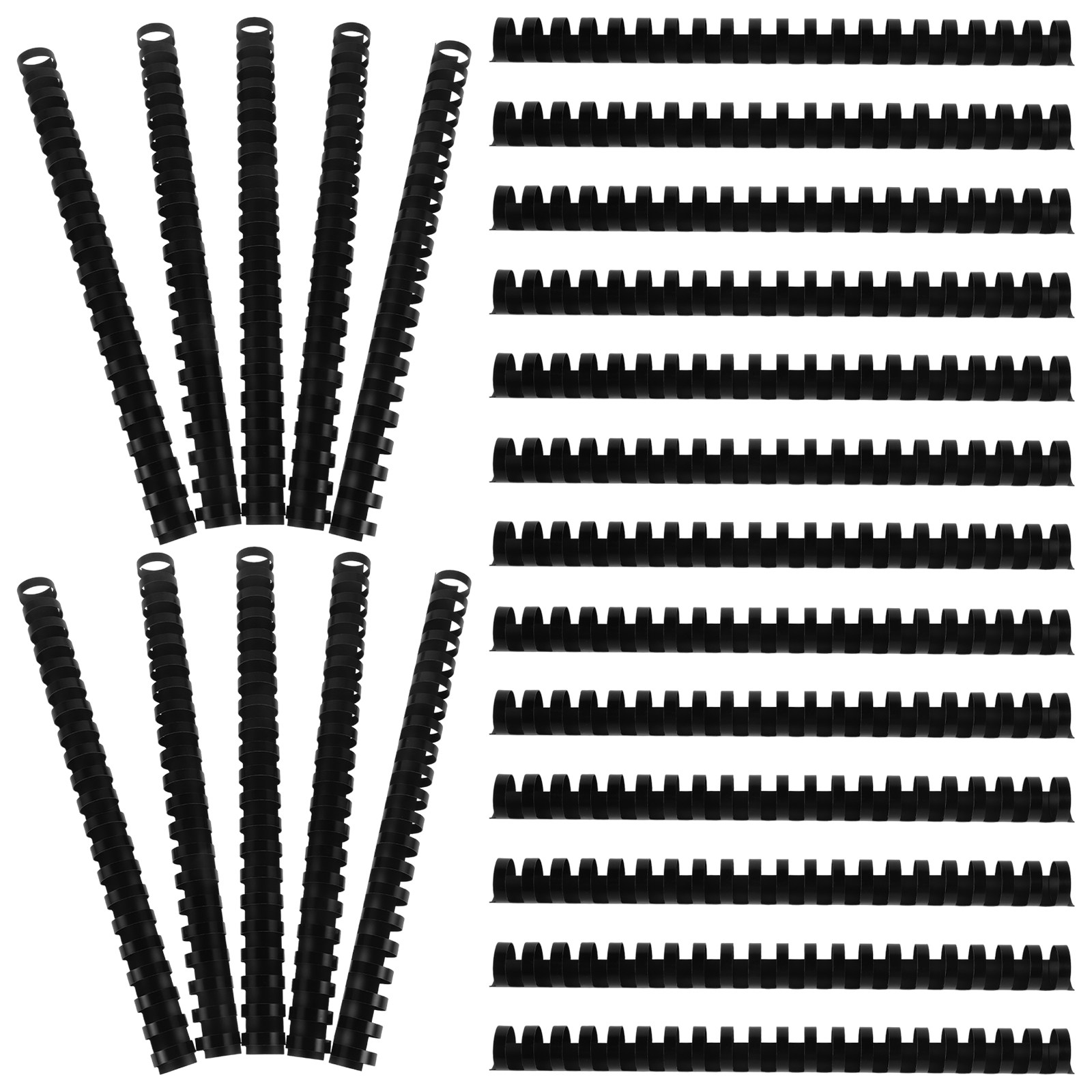 50Pcs 바인딩 빗 21 링 문서 바인딩 용 플라스틱 - Binding Comb Plastic 리뷰 및 가격