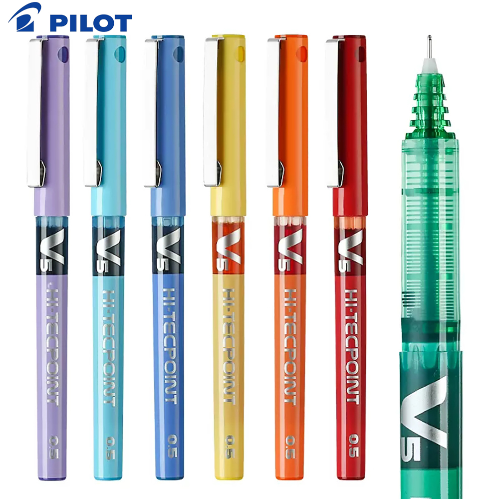 1pcs 일본 파일럿 V5 젤 펜 스트레이트 액체 롤러 - Pilot Pen V5 리뷰 및 가격