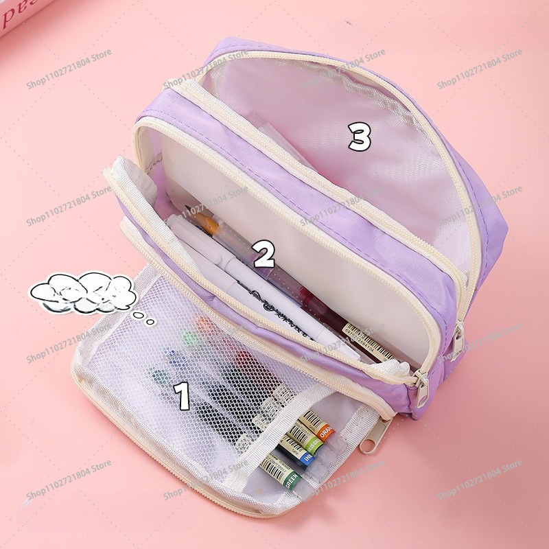 블랙핑크 대용량 캔버스 연필 케이스 학생용 Kpop B - Stationery Supplier 리뷰 및 가격