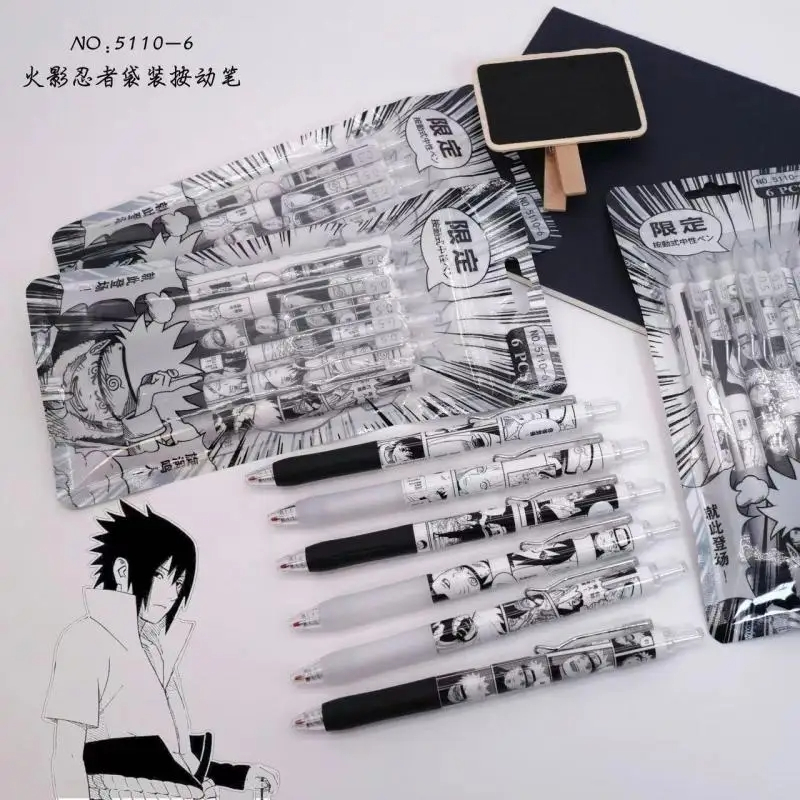 나루토 애니메이션 젤 펜, 우치하 이타치 0.5 잉크  - Gel Ink Pen Set 리뷰 및 가격