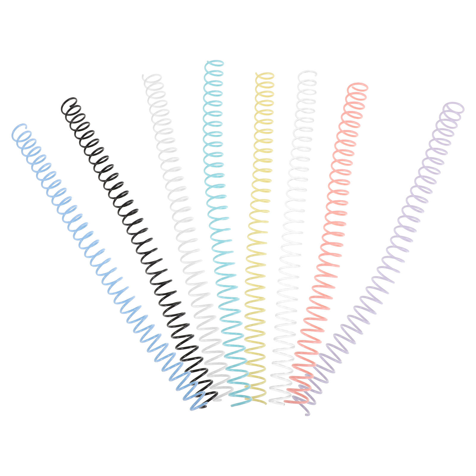 8개 플라스틱 나선형 바인딩 코일, 다채롭고 튼튼한 바 - Binding Comb Plastic 리뷰 및 가격
