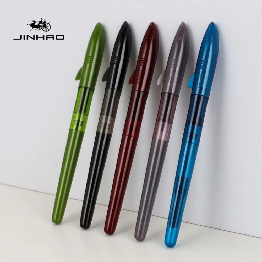 Jinhao 귀여운 상어 만년필, F 펜촉, 하이 퀄리 - Office Stationery Supply Business 리뷰 및 가격