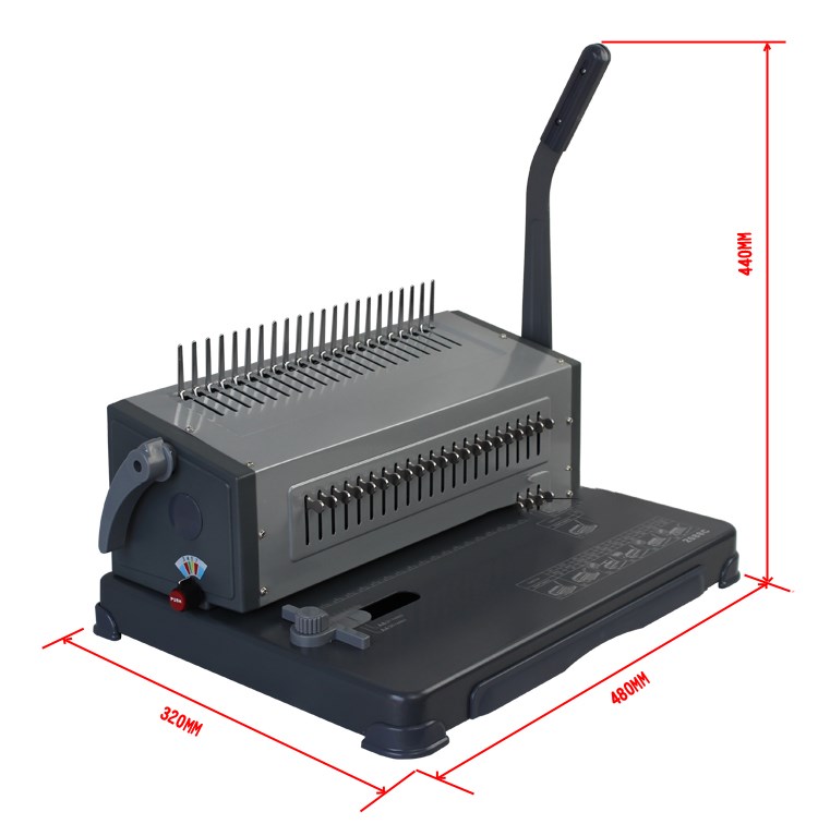 플라스틱 사무용 수동 A4 제본기 (WD-2088C) - Binding Comb Plastic 리뷰 및 가격
