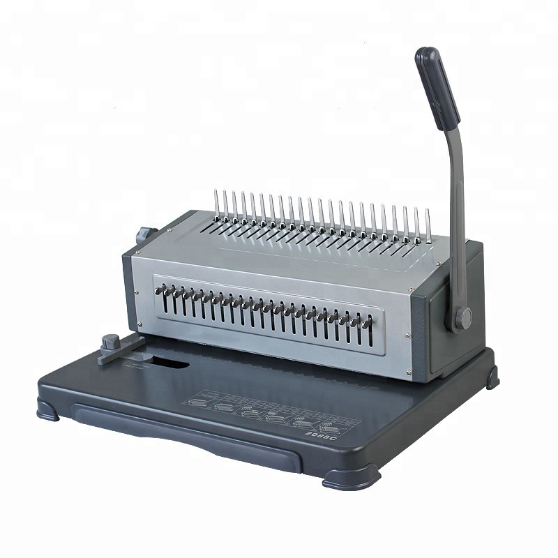 플라스틱 사무용 수동 A4 제본기 (WD-2088C) - Binding Comb Plastic 리뷰 및 가격