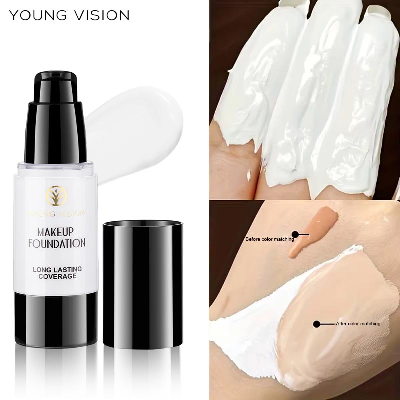 30ML 프레스드 퓨어 화이트 리퀴드 파운데이션 믹서블 - Correction Fluid White 리뷰 및 가격