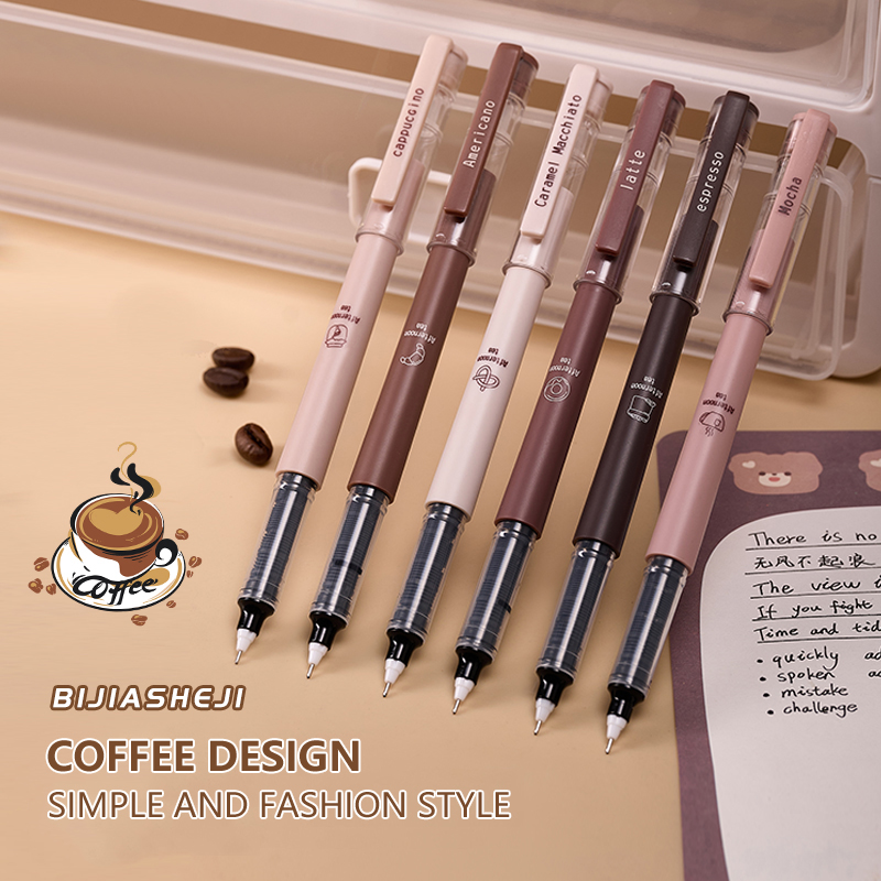 6개 세트 애프터눈 티 시리즈 젤 잉크 펜 패션 디자인 - Gel Ink Pen Set 리뷰 및 가격
