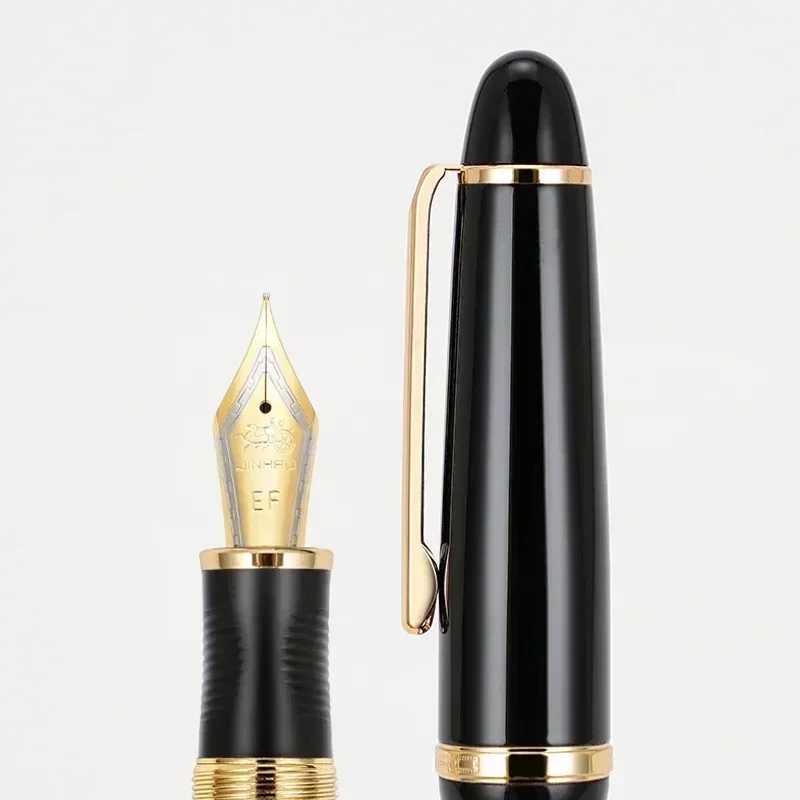 1/5 PCS JINHAO X850 만년필 블랙 골드  - Office Stationery Supply Business 리뷰 및 가격