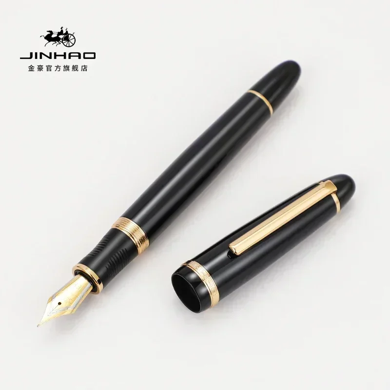 1/5 PCS JINHAO X850 만년필 블랙 골드  - Office Stationery Supply Business 리뷰 및 가격