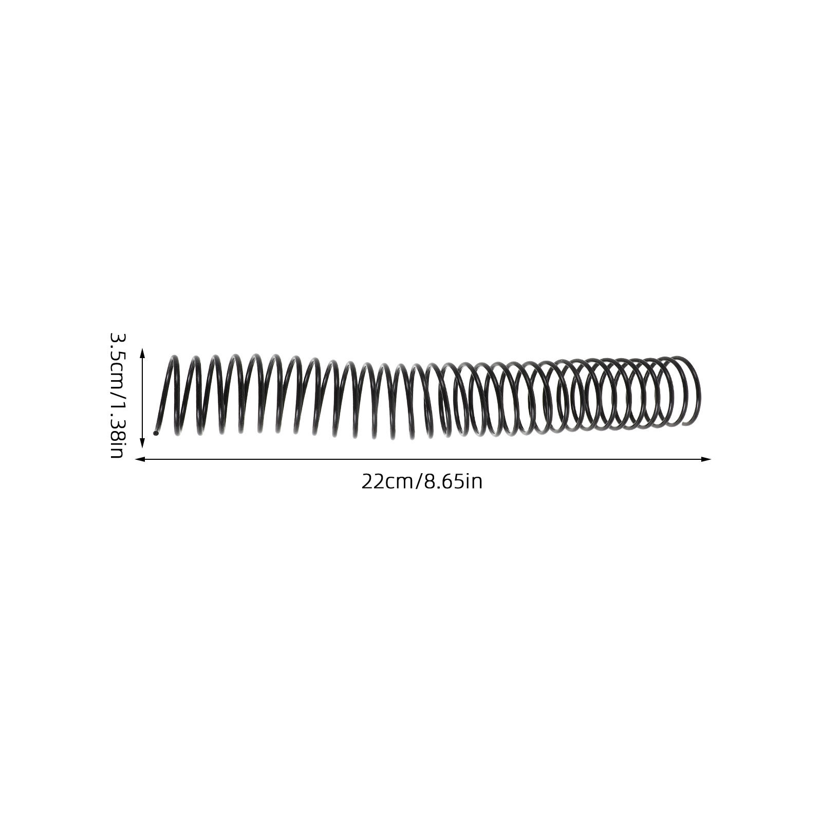 8Pcs 플라스틱 나선형 바인딩 코일 35Mm 사무실  - Binding Comb Plastic 리뷰 및 가격
