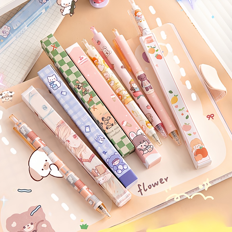 블라인드 박스에 담긴 10개의 싱글 젤 펜, 학생, 사 - Office Stationery Supply Business 리뷰 및 가격