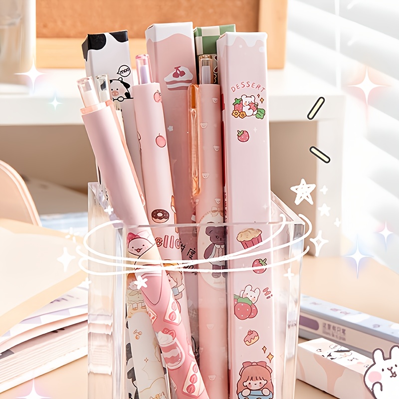 블라인드 박스에 담긴 10개의 싱글 젤 펜, 학생, 사 - Office Stationery Supply Business 리뷰 및 가격